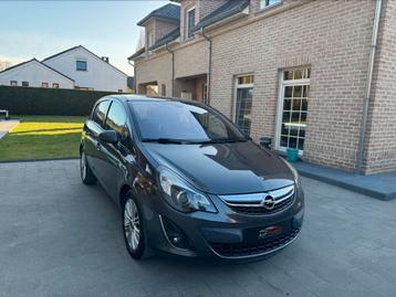 Opel Corsa 1.4b Automaat 2013*83500km*Navi/PDC/Airco/Crcntrl, Auto's, Euro 5, Stof, Zwart, 4 cilinders
