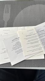 5 prentjes Schepenen, Verzenden, Bidprentje