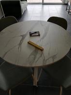 Tafel + stoelen, Huis en Inrichting, Tafels | Eettafels, Ophalen, Zo goed als nieuw