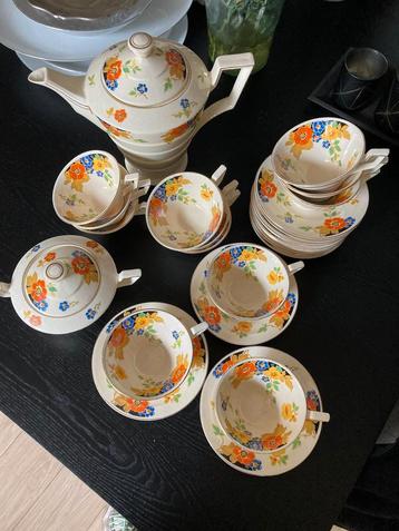 Koffieset, merk plateel Maastricht., Enlèvement ou Envoi
