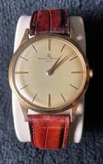 Baume & Mercier, montre habillée vintage 1960, Montre-bracelet, Autres marques, Enlèvement ou Envoi, Cuir