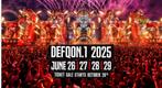 Defqon weekend tickets te koop! Evt met pick-up tent!, Twee personen, Meerdaags