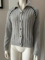 Malo cardigan cachemire gris mailles FR 38, Gris