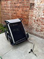 Thule fietskar Chariot Lite 2 Agave, Fietsen en Brommers, Ophalen, Gebruikt, Kinderkar, Thule