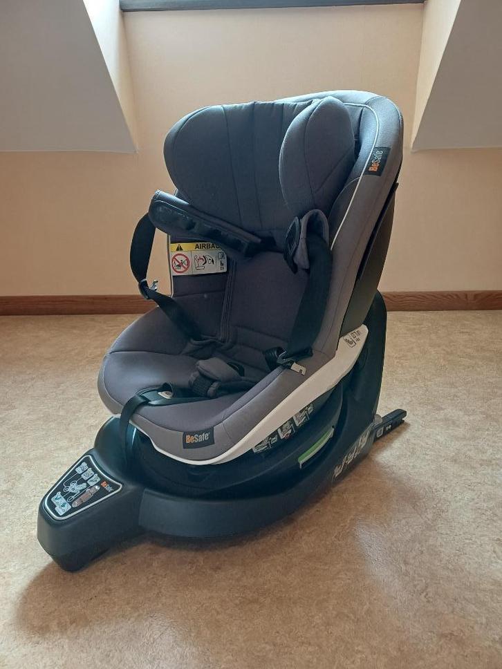 Siège auto BeSafe iZi Turn i-Size Metallic Mélange, Kinderen en Baby's, Autostoeltjes, Gebruikt, Overige merken, 0 t/m 18 kg, Isofix