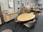 Mega stoelen en tafel sale - augustus, Huis en Inrichting, Tafels | Eettafels, Ophalen, Nieuw, Metaal, Industrieel