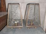 glas in lood kaarsenhouders, Ophalen, Overige materialen, Gebruikt, 25 tot 50 cm