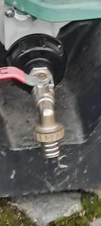 3/4 "  kraan met aansluitwartel voor 2" ibc uitgang, Tuin en Terras, Regentonnen, Overige materialen, 2920 kalmthout, FRANK.TRADINGLINK.MAURITS@GMAIL.COM
