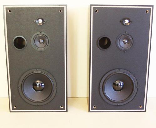 Kenwood LS-26 Luidsprekers / 70 Watt / 8 Ohm / Made In Japan, Audio, Tv en Foto, Luidsprekerboxen, Zo goed als nieuw, Front, Rear of Stereo speakers