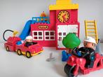 Lego duplo brandweerkazerne vintage jaar 1989met belletje, Ophalen, Duplo