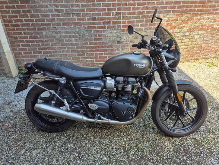 Moto triumph  street twin 2021, Motoren, Motoren | Triumph, Particulier, meer dan 35 kW, Motorrijbewijs A, Ophalen