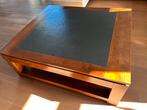 Mooie salontafel teakhout, Huis en Inrichting, Tafels | Salontafels, Ophalen, Gebruikt, Teakhout, Minder dan 50 cm