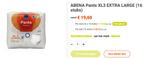 ABENA Pants XL3 - EXTRA LARGE - ONGEOPEND - Incontentie, Diversen, Ophalen, Nieuw