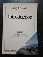Stig Larsson. Présentation. Livre, état neuf., Livres, Littérature, Comme neuf, Enlèvement ou Envoi