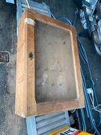 Ancienne Petite vitrine murale bois, Antiquités & Art, Enlèvement