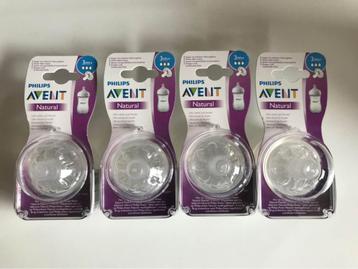 4 ongeopende packs Philips AVENT Speen Natural 2.0 beschikbaar voor biedingen