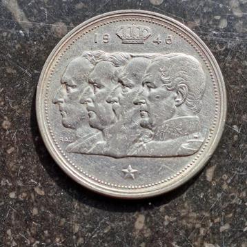 Zilveren munt van 100 frank 1948 beschikbaar voor biedingen