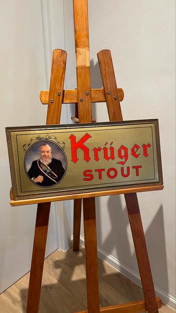 Panneau publicitaire Krüger., Enlèvement ou Envoi, Utilisé, Panneau publicitaire