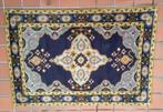 smyrna tapijt, Blauw, 100 tot 150 cm, 150 tot 200 cm, Rechthoekig