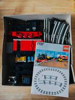 LEGO 7727 Train à vapeur avec wagons et rails — 12 V (1983), Enlèvement ou Envoi, Utilisé, Lego