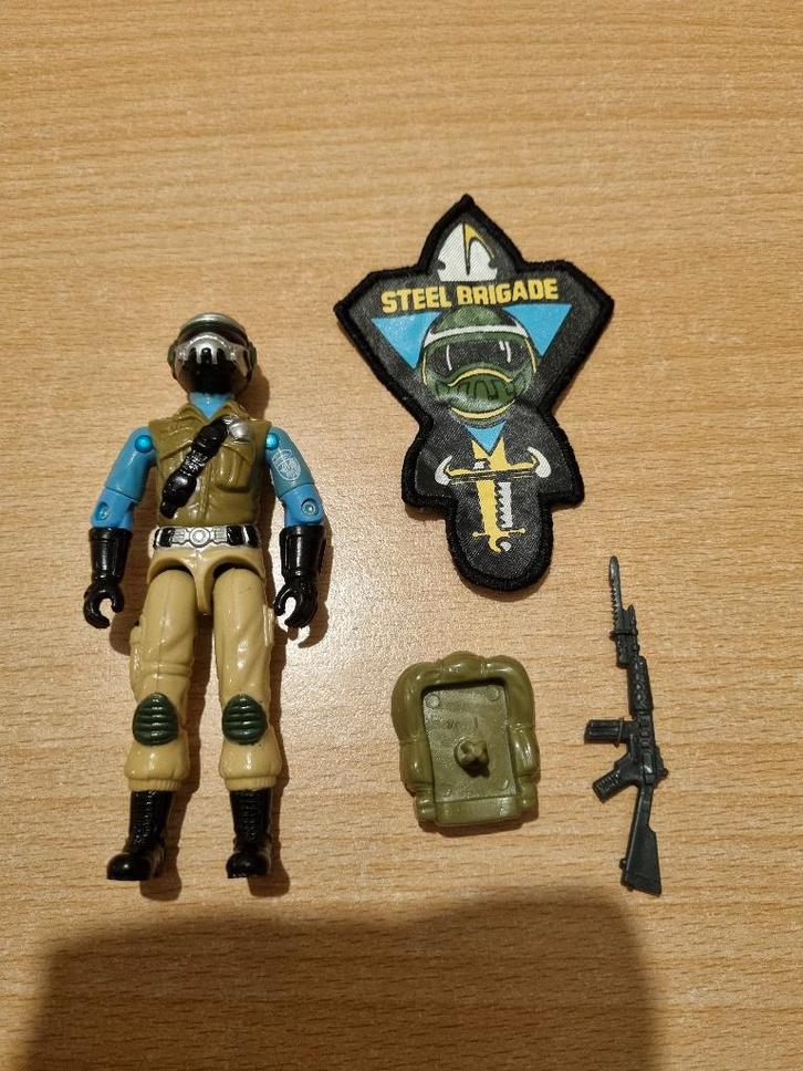 Gi Joe Gijoe Hasbro 1987 Staalbrigade, Verzamelen, Speelgoed, Gebruikt, Ophalen of Verzenden