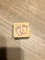 Stempel kindervoetjes, Hobby en Vrije tijd, Stempelen, Ophalen of Verzenden, Zo goed als nieuw