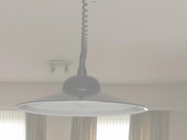 Luster, Huis en Inrichting, Lampen | Kroonluchters, Zo goed als nieuw, Kunststof, Ophalen of Verzenden