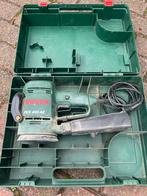 Bosch schuurmachine, pex 400 ae, 125mm, elektrisch, Doe-het-zelf en Bouw, Ophalen, Gebruikt, Minder dan 600 watt, Vlakschuurmachine