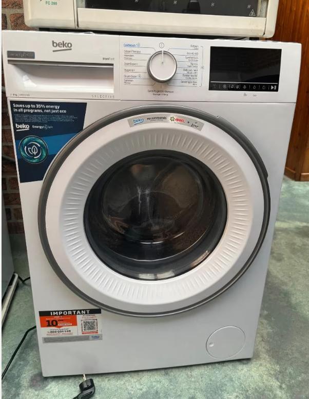 Machine à laver Beko 8kg - Sous garantie, Electroménager, Lave-linge, Enlèvement