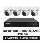 KIT DE VIDÉOSURVEILLANCE HIKVISION – 4 CAMÉRAS + NVR, Ophalen of Verzenden, Nieuw