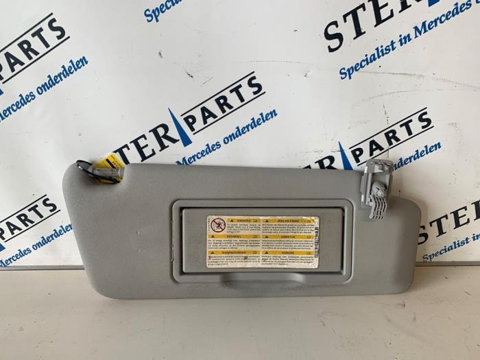 Zonneklep van een Mercedes C-Klasse, Auto-onderdelen, Interieur en Bekleding, Mercedes-Benz, Gebruikt, 3 maanden garantie, Ophalen of Verzenden