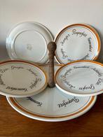 Plateau et assiettes à fromage Boch La Fermette, Ophalen, Gebruikt, Keramiek, Overige typen