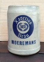 Bier brouwerij kroes Moeremans Xaverius Brau Anderlecht, Verzamelen, Ophalen of Verzenden, Zo goed als nieuw