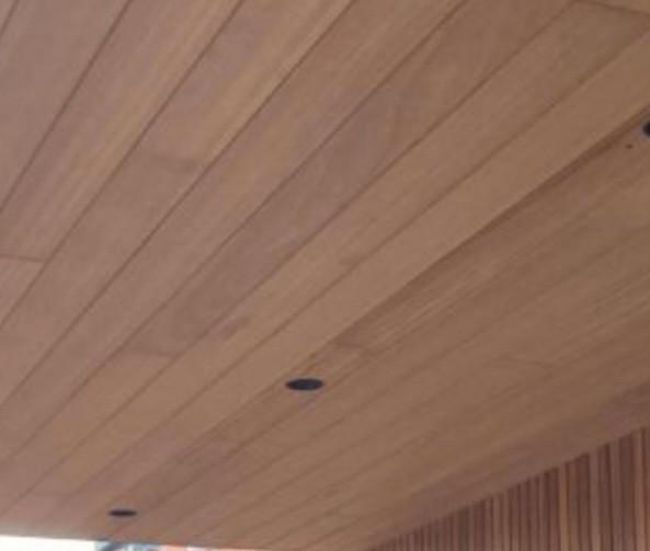 4Zijde tand en groef planchet. Verschillende houtsoorten., Jardin & Terrasse, Verrières, Enlèvement