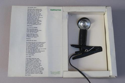 Lampe à pince vintage Targetti Notturno, Antiek en Kunst, Antiek | Verlichting, Ophalen of Verzenden