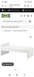 Släkt eenpersoonsbed met lattenbodem., Huis en Inrichting, Ophalen, Zo goed als nieuw