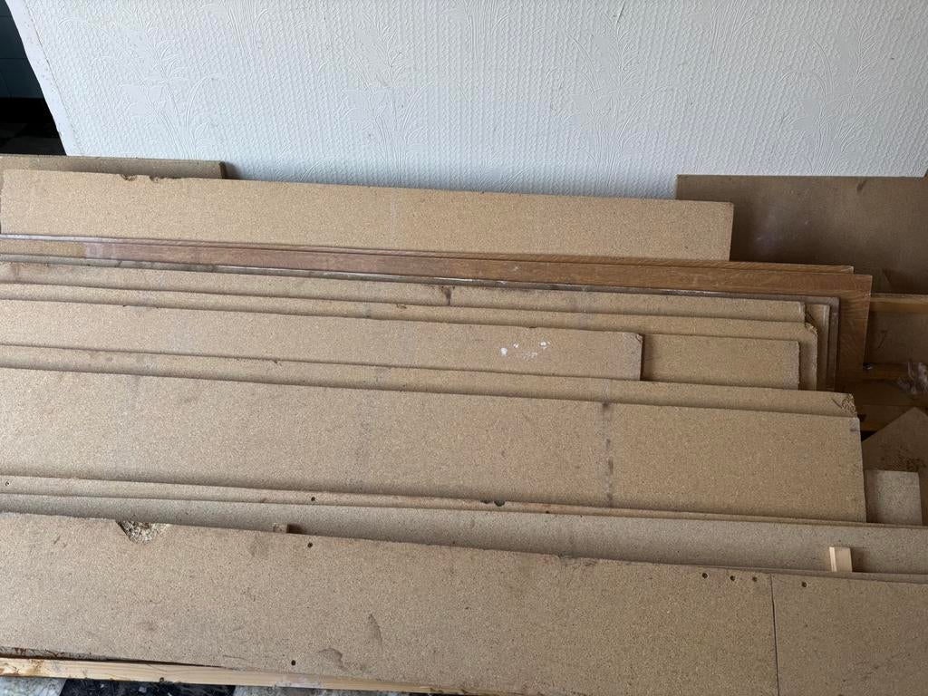 Gratis vezelplaten, Ophalen, Zo goed als nieuw