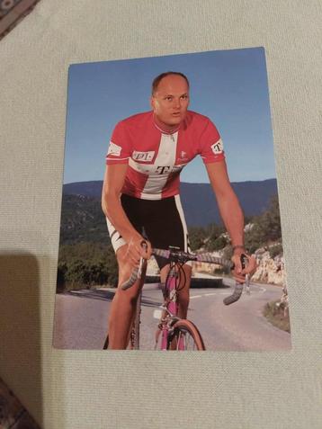 Wielerkaart : Bjarne Riis / Telekom 1996 beschikbaar voor biedingen