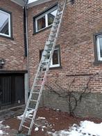 ALUMINIUM LADDER MET 3 ELEMENTEN, Doe-het-zelf en Bouw, Ophalen, Gebruikt, Ladder, 4 meter of meer