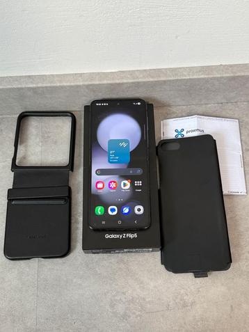 Samsung Galaxy Z flip 5 zwart beschikbaar voor biedingen