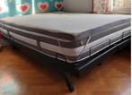 bed + matras 160 CM, Huis en Inrichting, Slaapkamer | Bedden, Ophalen, Verstelbaar, Tweepersoons, Zo goed als nieuw