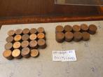 Pfennige van Duitsland 1PF = 185 stuks en 2PF = 87 stuks, Ophalen of Verzenden, België