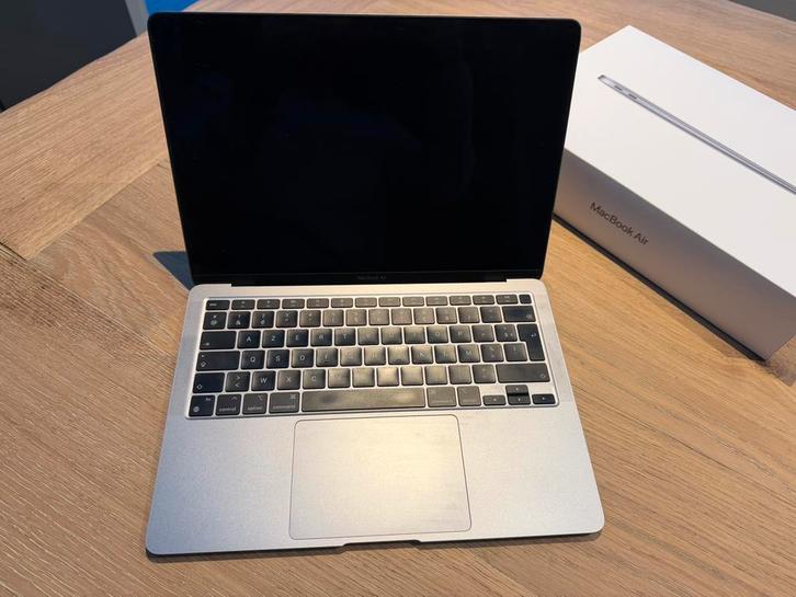 Apple MacBook Air M1 13” 11/2022, Computers en Software, Apple Macbooks, MacBook, 13 inch, 256 GB, 8 GB, Ophalen