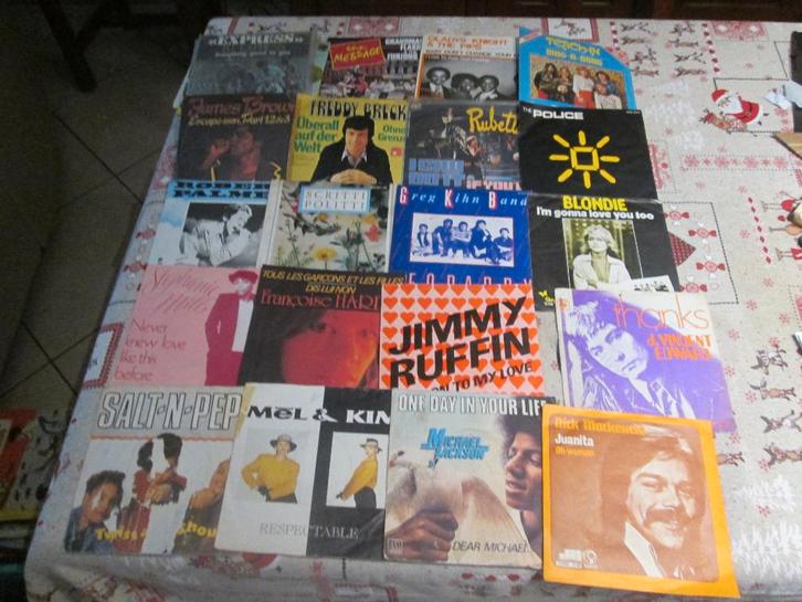 57 vieux singles en vinyl pop et rock des années 70-80, CD & DVD, Vinyles Singles, Comme neuf, Single, Pop, Enlèvement ou Envoi