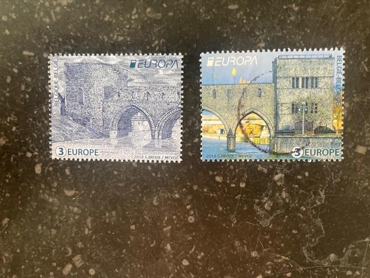 België OBP 4777/78, Postzegels en Munten, Postzegels | Europa | België, Gestempeld, Gestempeld, Ophalen of Verzenden