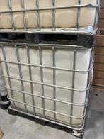 IBC vat 1000 liter gebruikt, Tuin en Terras, Regentonnen, Ophalen, Kunststof, Gebruikt, Met kraantje
