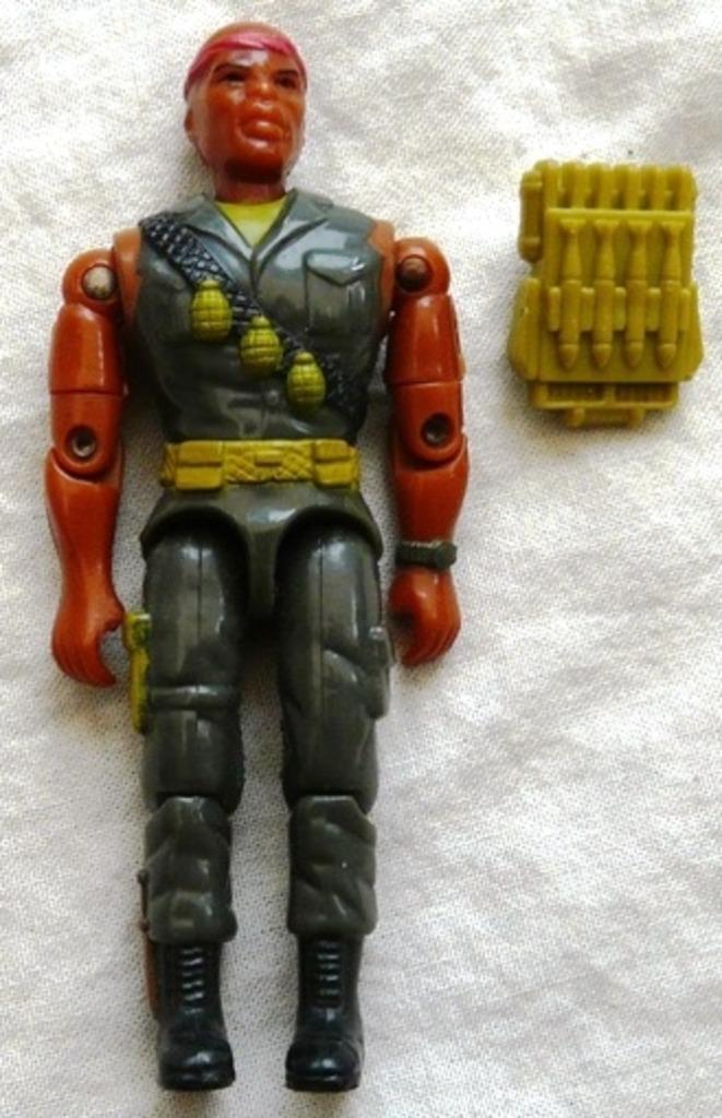 Actiefiguur Lanard The Corps Junkyard (v1) Serie 2, 1986.(2), Collections, Jouets, Utilisé, Enlèvement ou Envoi