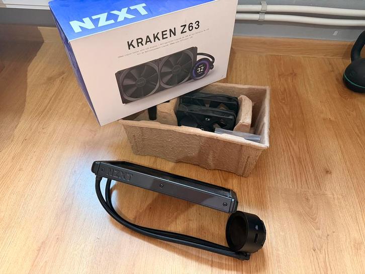 NZXT Kraken Z63 AIO Cooler 280mm, Computers en Software, Computerkoelers, Zo goed als nieuw, Ophalen of Verzenden