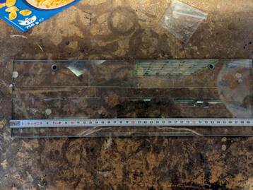 Glazen plankje voor boven lavabo 40cm beschikbaar voor biedingen