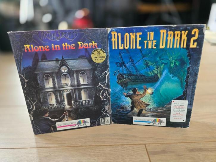 Jeux PC - Alone in the Dark 1 et 2, disquettes (dédicacé), Games en Spelcomputers, Games | Pc, Ophalen of Verzenden